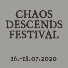 Flyer Chaos Descends Festival 2020