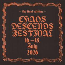 Flyer Chaos Descends Festival 2026