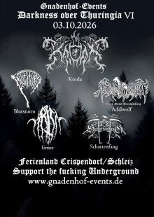 Flyer Darkness Over Thuringia VI