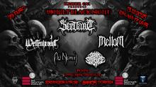 Flyer Unholy Black Night 2025