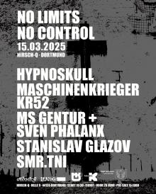 Flyer No Limits No Control 2025