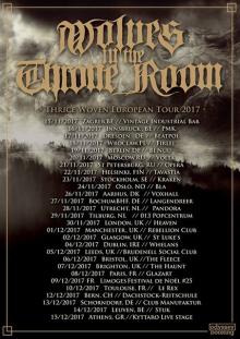 Flyer Wolves in the Throne Room / Wiegedood