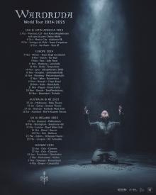 Flyer Wardruna - World Tour 2024