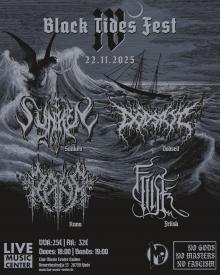 Flyer Black Tides Fest IV