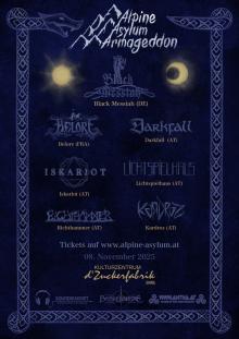 Flyer AAA - Alpine Asylum Armageddon Vol. II