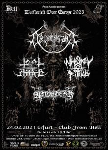 Flyer Drudensang w/ Total Hate & Whiskey Ritual & Amystery