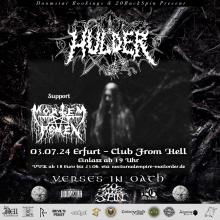 Flyer Hulder I "Verses In Oath" European Tour 2024