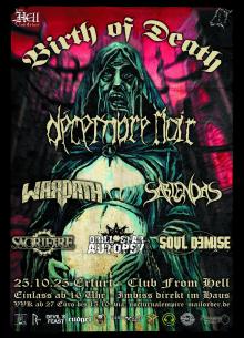 Flyer Birth of Death