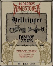 Flyer Tombstoned Fest 2025