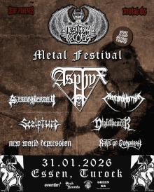 Flyer Testimony Records Metal Festival 2026