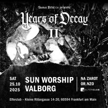 Flyer Years of Decay II