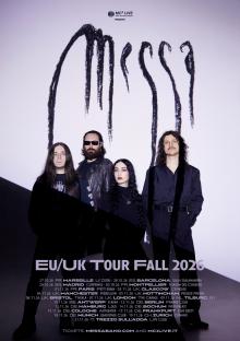 Flyer Messa - Live in Frankfurt 2026