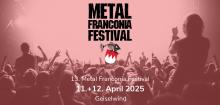 Flyer Metal Franconia Festival 2025