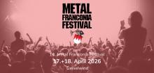 Flyer Metal Franconia Festival 2026