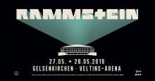 Flyer Rammstein - Stadion Tour 2019