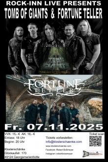 Flyer Fortune Teller w/ Tomb Of Giants