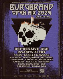 Flyer Burgbrand Open Air 2026