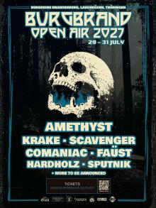 Flyer Burgbrand Open Air 2027