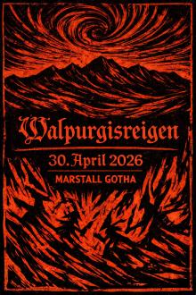Flyer Walpurgisreigen – Die Metalnacht zum Gothardusfest