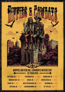 Flyer Hippies & Cowboys