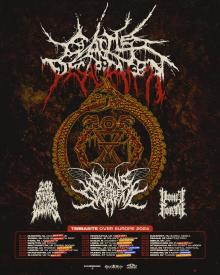 Flyer Cattle Decapitation w/ Signs of the Swarm & 200 Stab Wounds & Vomit Forth