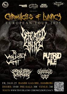 Flyer Defeated Sanity w/ To Violently Vomit & Putrid Pile & More