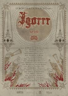 Flyer Igorrr w/ MBR & Imperial Triumphant