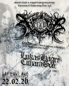 Flyer Xasthur - Live in Hamburg 2026