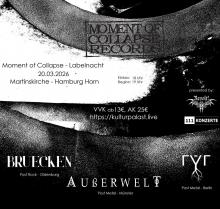 Flyer Kirchennacht: BRUECKEN w/ Außerwelt & rýr