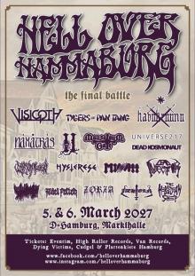 Flyer Hell Over Hammaburg Festival