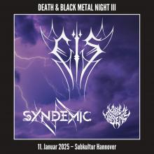 Flyer Death & Black Metal Night III