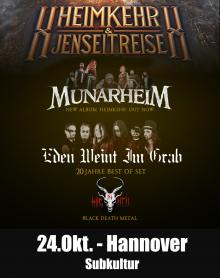 Flyer Munarheim  w/ Eden Weint Im Grab & In This Hell