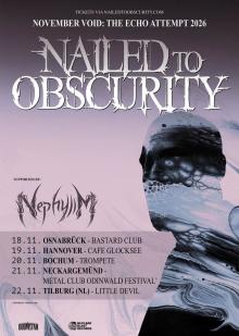 Flyer Nailed to Obscurity w/ Nephylim