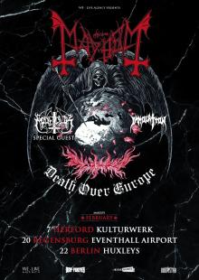 Flyer Mayhem w/ Marduk & Immolation