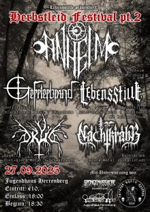 Flyer Herbstleid Festival Pt. 2