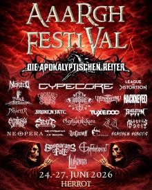 Flyer Aaargh Festival 2026