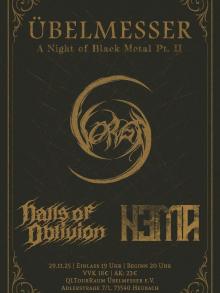 Flyer A Night of Black Metal Pt. II
