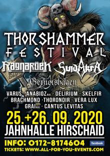 Flyer Thorshammer Festival 2020