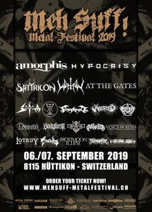 Flyer Meh Suff! Metal-Festival 2019