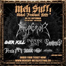 Flyer Meh Suff! Metal-Festival 2024
