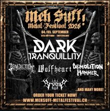 Flyer Meh Suff! Metal-Festival 2026