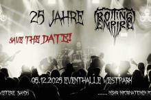 Flyer 25 Jahre Rotting Empire