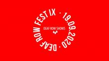 Flyer Deaf Row Fest 2020