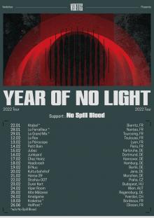 Flyer Year Of No Light w/ No Spill Blood
