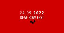 Flyer Deaf Row Fest 2022