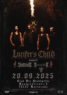 Flyer Lucifer's Child w/ Servant & Nail by Nail