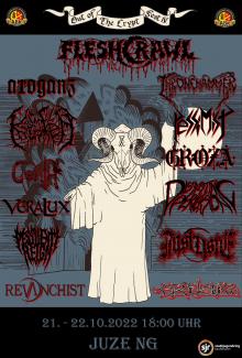 Flyer Out of the Crypt Fest Part IV