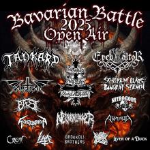 Flyer Bavarian Battle Open Air 2025