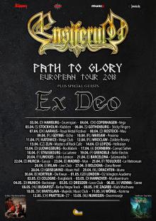 Flyer Ensiferum - Path to Glory European Tour 2018