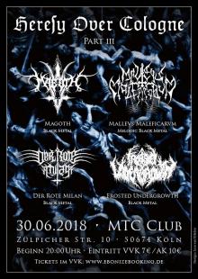 Flyer Heresy Over Cologne - Part III